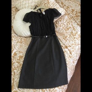 black dress by Sangria